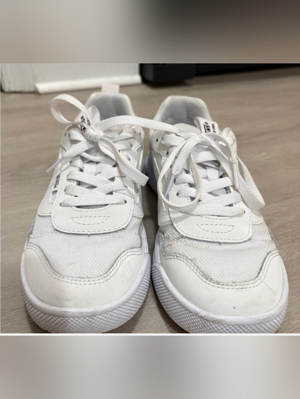 Vans Range EXP All White Women's Sneakers 6.5/7 - Picture 3 of 4